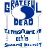 Grateful Dead 1966 Sausalito, CA Heliport Concert Poster