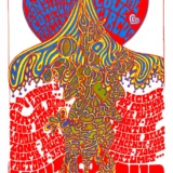 Grateful Dead 1967 "Love Circus" San Francisco Winterland Concert Poster