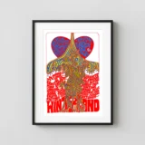 Grateful Dead 1967 "Love Circus" San Francisco Winterland Concert Poster