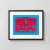 Grateful Dead 1967 Debut-Album Warner Bros. Records "Elephant" Promo Poster