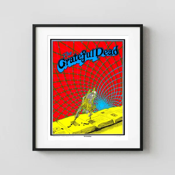 Grateful Dead 1967 Translucent Head-Shop Poster
