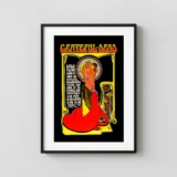 Grateful Dead 1967 Vancouver, B.C. Dante's Inferno Poster
