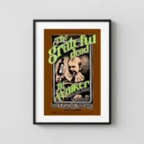 Grateful Dead 1969 Fillmore West Concert Poster