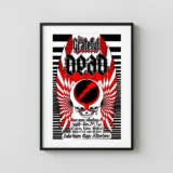 Grateful Dead 1973 Durham, NC Duke University Concert Poster