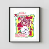 Grateful Dead 1973 University of Iowa Concert Poster