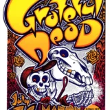 Grateful Dead 1982 Austin, TX Manor Downs Concert Poster