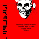 Grateful Dead 1983 University of Maine Concert Poster