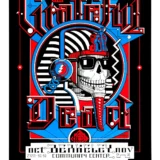 Grateful Dead 1984 Berkeley, CA "Pharoh" Concert Poster