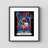 Grateful Dead 1984 Berkeley, CA "Pharoh" Concert Poster