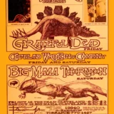 Grateful Dead, Big Mama Thornton 1968 Torrance, CA Concert Poster