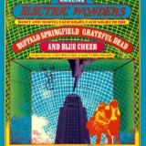Grateful Dead, Buffalo Springfield 1967 "Electric Wonders" L.A. Concert Poster