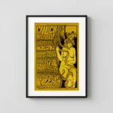 Grateful Dead, Chuck Berry 1967 Fillmore & Winterland Concert Poster