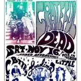 Grateful Dead, Chuck Berry 1968 Vancouver, B.C. "Soul Explosion" Concert Poster