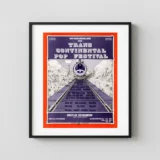 Grateful Dead, Janis Joplin, the Band 1970 Festival Express Concert Poster
