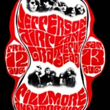 Grateful Dead, Jefferson Airplane 1966 Concert Poster - Alternate Design