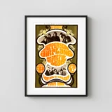 Grateful Dead, Jefferson Airplane 1967 Toronto Concert Poster