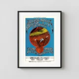 Grateful Dead, Jefferson Airplane 1969 San Francisco Concert Poster
