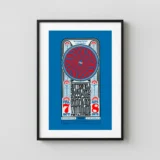 Grateful Dead, Jefferson Airplane, Paul Butterfield 1966 Music Poster