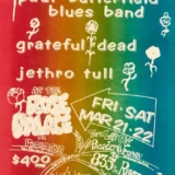 Grateful Dead, Jethro Tull 1969 Pasadena, CA Rose Palace Concert Poster
