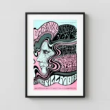 Grateful Dead, Otis Rush, Canned Heat 1967 Fillmore Poster