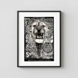 Grateful Dead, Santana 1968 Fillmore West Poster