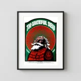 Grateful Dead, Steve Miller "Hippie Santa Claus" 1966 Avalon Poster