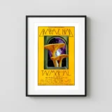 Grateful Dead, Taj Mahal 1970 Fillmore West Concert Poster