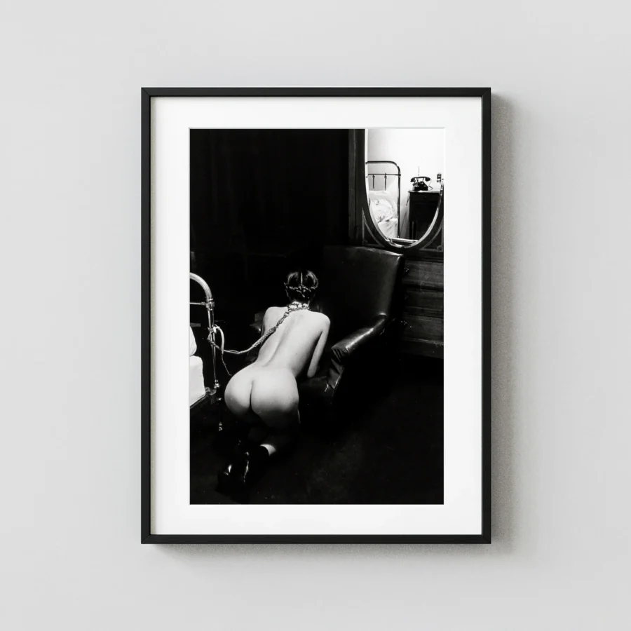 Hotel Room Place De La Republique Paris 1976 Nude displayed as a framed wall mockup
