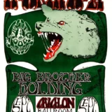 Howlin' Wolf, Janis Joplin with Big Brother 1966 Avalon Concert Poster