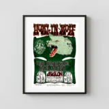 Howlin' Wolf, Janis Joplin with Big Brother 1966 Avalon Concert Poster