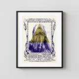 Human Be-In 1967 Mouse-Kelly Concert Poster
