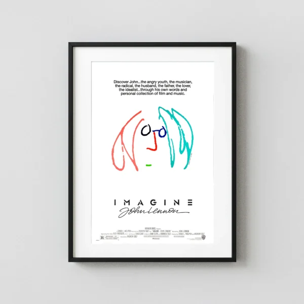 Imagine - John Lennon Artwork. Rock and Roll. Music Poster