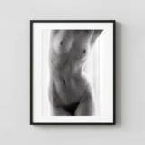 In The Window 1971 Nude Photography Print