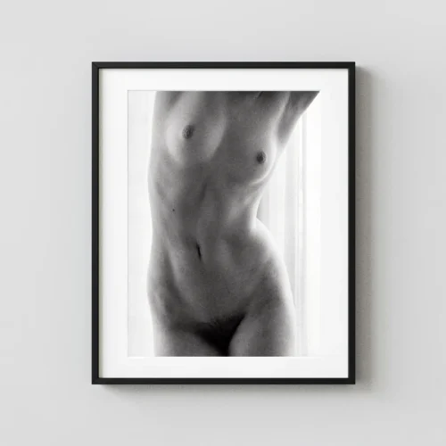 In The Window 1971 Nude Photography Print