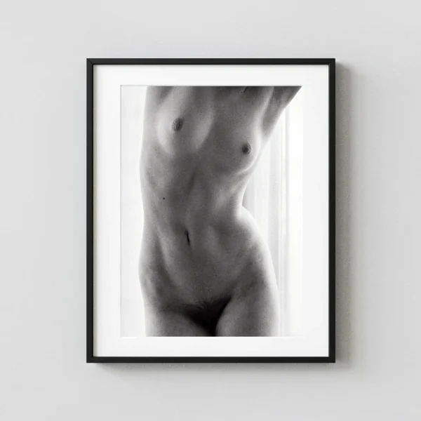 In The Window 1971 Nude Photography Print