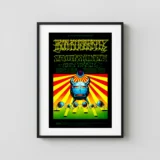 Iron Butterfly 1968 Fillmore West Poster
