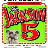 Jackson 5 Carolina Coliseum Concert Poster (1972)