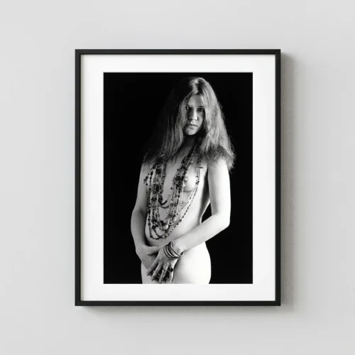 Janis Joplin 1967 Nude Photography Print