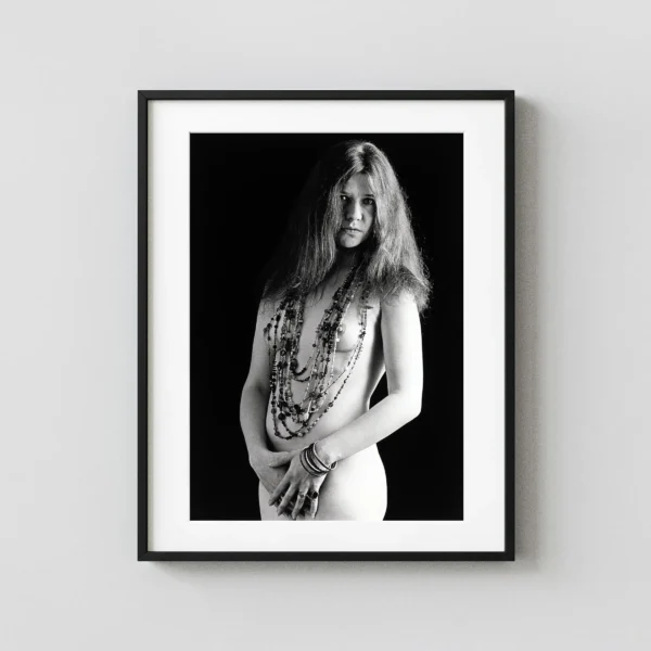 Janis Joplin 1967 Nude Photography Print