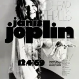 Janis Joplin 1969 Frankfurt, Germany Concert Poster