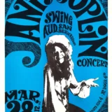 Janis Joplin 1969 San Bernardino, CA Small Concert Poster