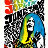 Janis Joplin 1970 Schenectady, NY Concert Poster