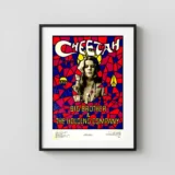 Janis Joplin, Big Brother & Holding Co. 1968 Chicago, IL Cheetah Concert Poster