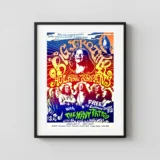 Janis Joplin, Big Brother & Holding Company 1968 Fresno, CA Concert Poster