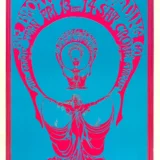 Janis Joplin with Big Brother 1967 Seattle, WA Concert Poster
