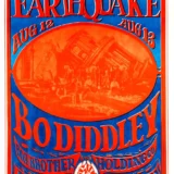 Janis Joplin with Big Brother, Bo Diddley 1966 Avalon Poster