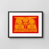 Janis Joplin with Big Brother & Holding Company 1968 Davis Music Poster