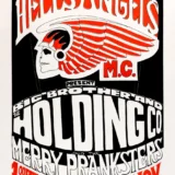 Janis Joplin, Big Brother 1966 San Francisco Hells Angels Concert Poster