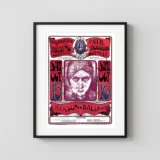 Janis Joplin, Big Brother & Holding Co. 1966 Avalon Poster