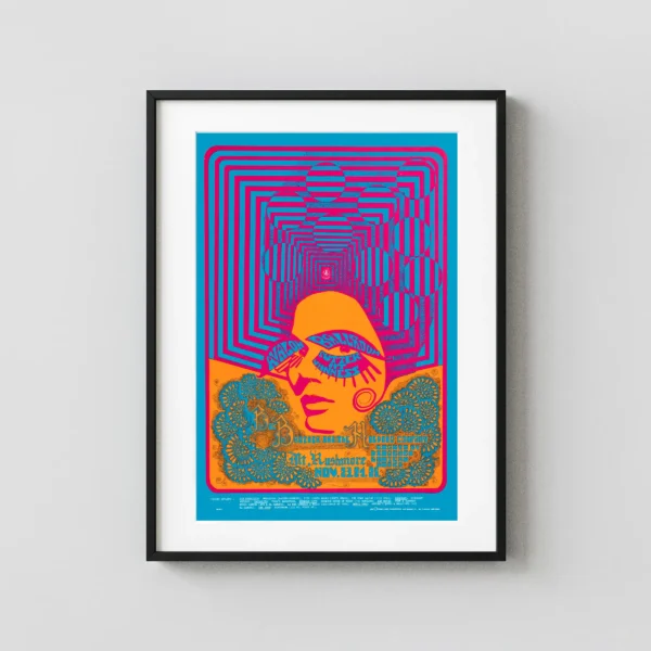 Janis Joplin, Big Brother & Holding Company 1967 Avalon Concert Poster